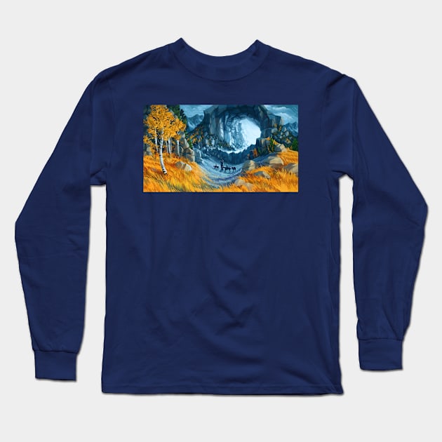 Gateway of the Gods Long Sleeve T-Shirt by LeadersNLegacies